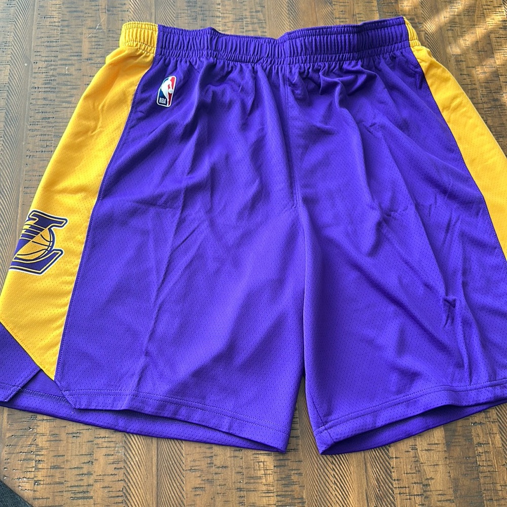 Lakers Nike basketball shorts -NWOT